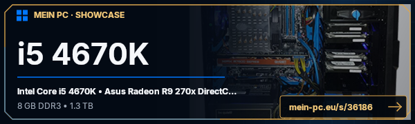 PC-Showcase i5 4670K von spetial auf MEIN PC