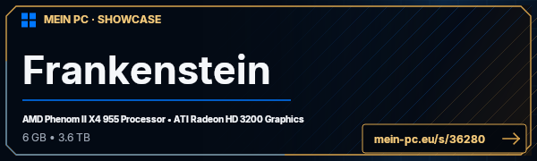 PC-Showcase Frankenstein von .:|RAT|:. auf MEIN PC