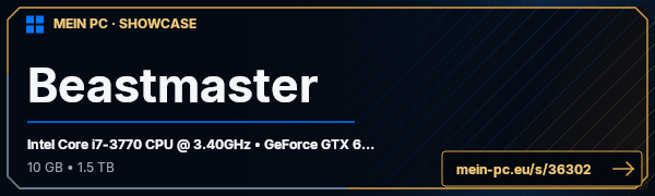 PC-Showcase Beastmaster von BigFetzo auf MEIN PC