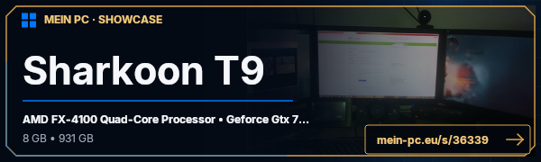 PC-Showcase Sharkoon T9 von Sharkoon_2_0 auf MEIN PC