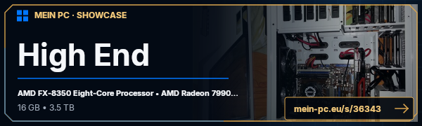 PC-Showcase High End von JonnieStalker auf MEIN PC
