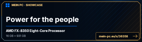 PC-Showcase Power for the people von fatihx auf MEIN PC