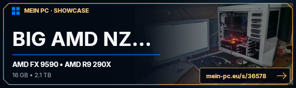PC-Showcase BIG AMD NZXT. von MDZ auf MEIN PC
