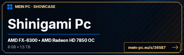 PC-Showcase Shinigami Pc von xxblacktimesxx auf MEIN PC