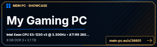 PC-Showcase My Gaming PC  von devilzz29 auf MEIN PC
