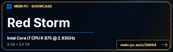PC-Showcase Red Storm von Rapiii1337 auf MEIN PC