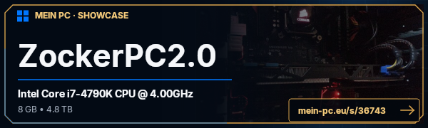 PC-Showcase ZockerPC2.0 von illuminate auf MEIN PC
