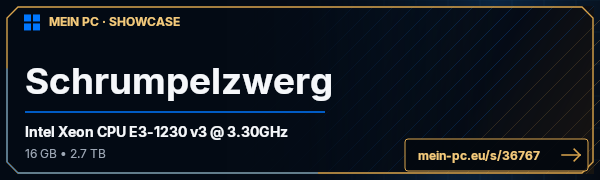 PC-Showcase Schrumpelzwerg von Fichtelzwerg auf MEIN PC