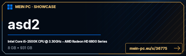 PC-Showcase asd2 von zsoke12 auf MEIN PC