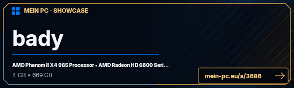 PC-Showcase bady von bady auf MEIN PC