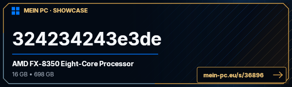 PC-Showcase 324234243e3de von rakuz123 auf MEIN PC
