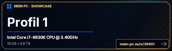 PC-Showcase Profil 1 von Mexicola88 auf MEIN PC