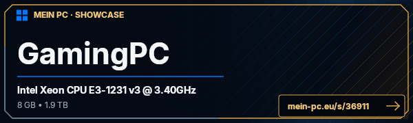 PC-Showcase GamingPC von alexander44233 auf MEIN PC