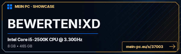 PC-Showcase BEWERTEN!XD von alex667 auf MEIN PC