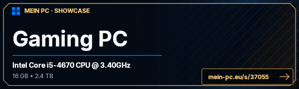 PC-Showcase Gaming PC von LolnarrLP auf MEIN PC