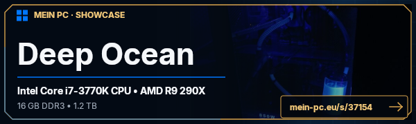 PC-Showcase Deep Ocean von BlueOcean auf MEIN PC