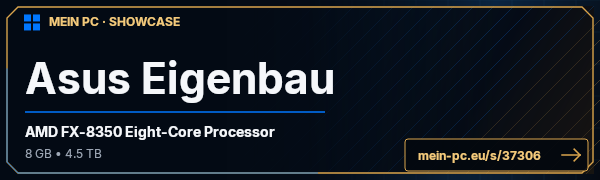 PC-Showcase Asus Eigenbau  von GearMaster auf MEIN PC