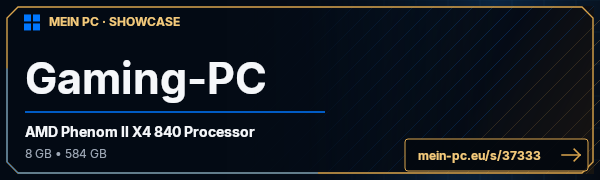 PC-Showcase Gaming-PC von Skytax auf MEIN PC