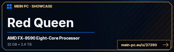 PC-Showcase Red Queen von thanja auf MEIN PC