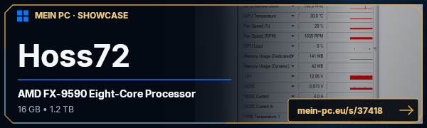 PC-Showcase Hoss72 von |LG| Hoss auf MEIN PC
