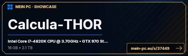 PC-Showcase Calcula-THOR von |***AC!D***| auf MEIN PC