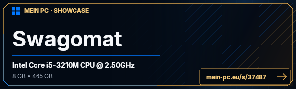 PC-Showcase Swagomat von don.key auf MEIN PC