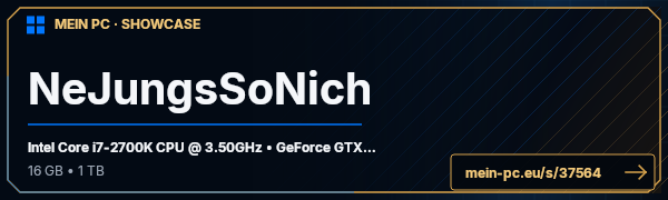 PC-Showcase NeJungsSoNich von Elmo1337 auf MEIN PC
