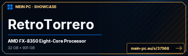 PC-Showcase RetroTorrero von SilverSurger auf MEIN PC