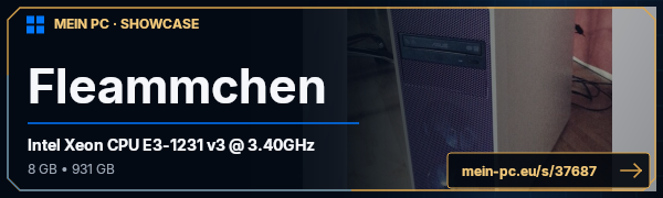PC-Showcase Fleammchen von Fleammchen auf MEIN PC