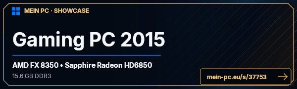 PC-Showcase Gaming PC 2015 von sgpch auf MEIN PC