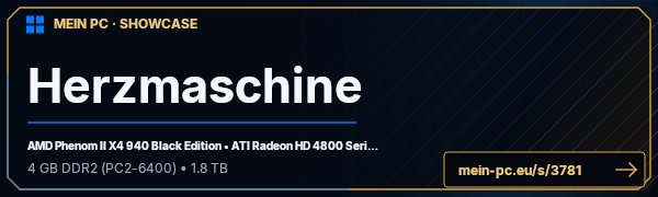 PC-Showcase Herzmaschine von powerleiste auf MEIN PC