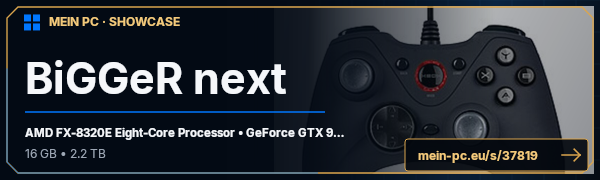 PC-Showcase BiGGeR next von LaRoMOON auf MEIN PC