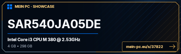 PC-Showcase SAR540JA05DE von HuGi auf MEIN PC