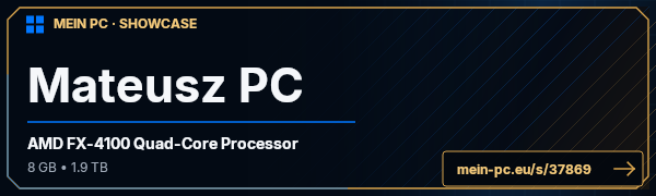PC-Showcase Mateusz PC von xxblacktimesxx auf MEIN PC