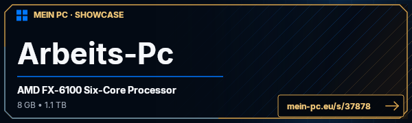 PC-Showcase Arbeits-Pc von Drauffii auf MEIN PC