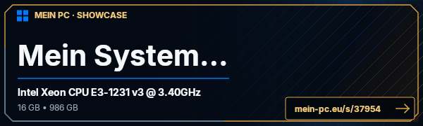 PC-Showcase Mein System :D von DasThema auf MEIN PC