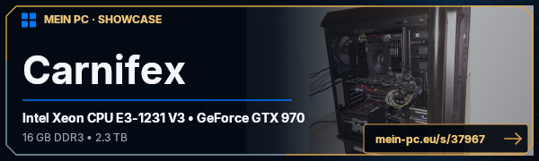 PC-Showcase Carnifex von Prevelation auf MEIN PC