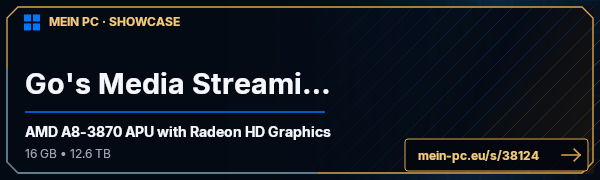 PC-Showcase Go's Media Streaming von GoSrna auf MEIN PC