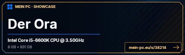 PC-Showcase Der Ora von Der Ora auf MEIN PC