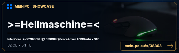 PC-Showcase >=Hellmaschine=< von GabbaGandalf87 auf MEIN PC