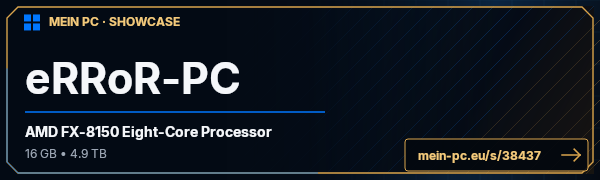 PC-Showcase eRRoR-PC von eRRoR157 auf MEIN PC