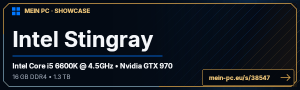 PC-Showcase Intel Stingray von Smarathx64 auf MEIN PC
