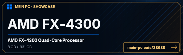 PC-Showcase AMD FX-4300 von Blayck2punkt0 auf MEIN PC