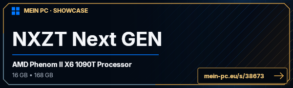 PC-Showcase NXZT Next GEN von noob300 auf MEIN PC
