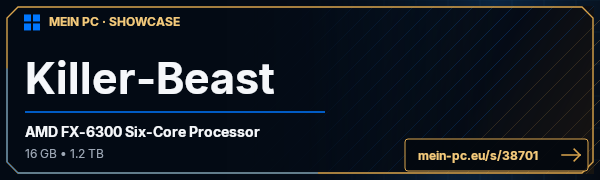 PC-Showcase Killer-Beast von Avanix auf MEIN PC