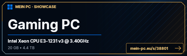 PC-Showcase Gaming PC von BeatsNinja114 auf MEIN PC