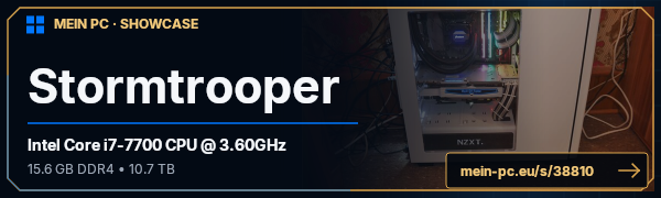 PC-Showcase  Stormtrooper von override auf MEIN PC