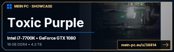 PC-Showcase Toxic Purple von soccom2911 auf MEIN PC