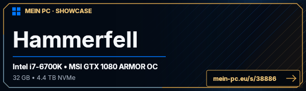 PC-Showcase Hammerfell von asmohdi auf MEIN PC