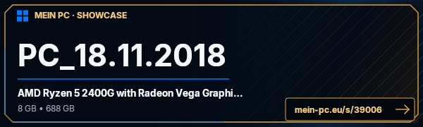 PC-Showcase PC_18.11.2018 von louisss auf MEIN PC